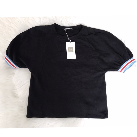 Zara Tops - Zara Ringer Sweatshirt